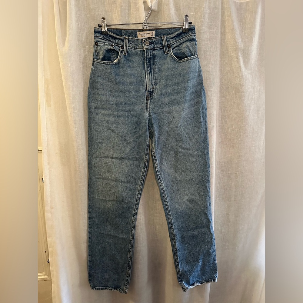 Abercrombie & Fitch High Rise Blue Jeans